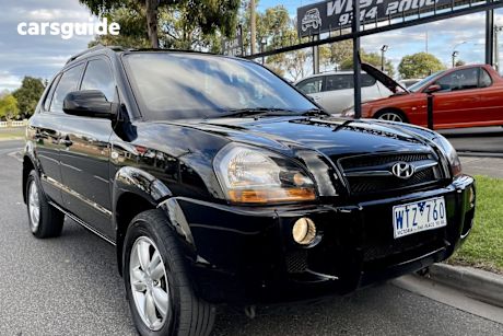 Black 2009 Hyundai Tucson Wagon City Sx