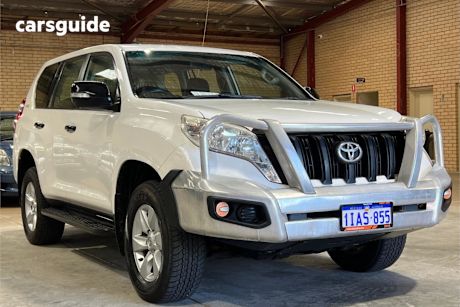 White 2016 Toyota Landcruiser Prado Wagon Gx (4X4)
