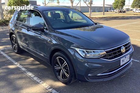 Grey 2023 Volkswagen Tiguan SUV 110TSI LIFE F