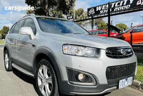 Silver 2014 Holden Captiva Wagon 7 Ltz (4X4)