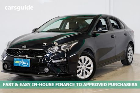 Blue 2021 Kia Cerato Sedan S