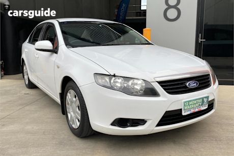 White 2008 Ford Falcon Sedan XT R