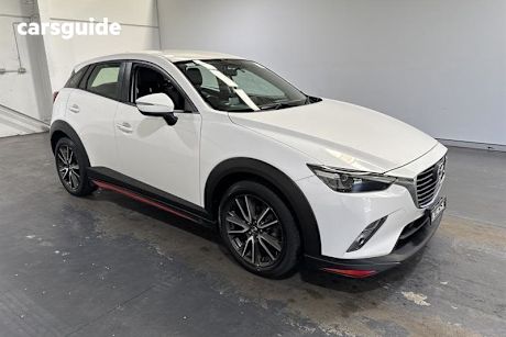 White 2015 Mazda CX-3 Wagon S Touring (Awd)