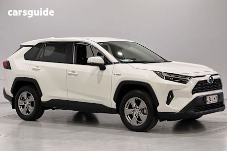 White 2022 Toyota RAV4 SUV GX F