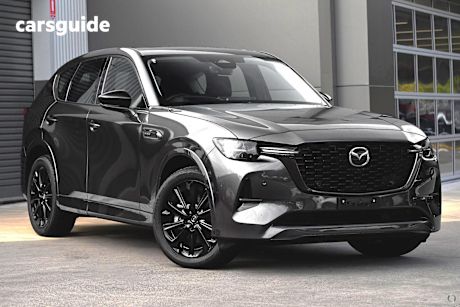 Grey 2025 Mazda CX-60 SUV G40E GT 4X4