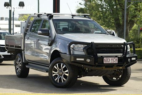 Silver 2016 Ford Ranger Dual Cab Pick-up Wildtrak 3.2 (4X4)