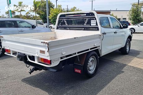 White 2021 Isuzu D-MAX Ute Tray SX 4X4