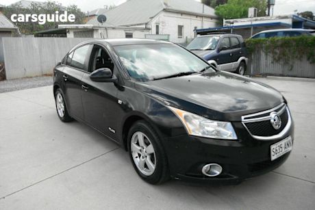 Black 2011 Holden Cruze Sedan Cd
