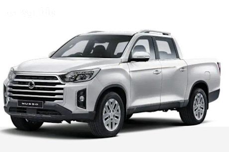 White 2025 KGM Ssangyong Musso Xlv Crew Cab Pickup Elx