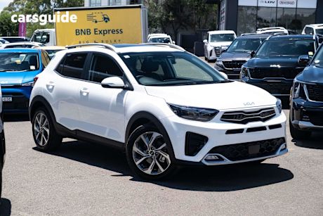 White 2025 Kia Stonic SUV GT-LINE F