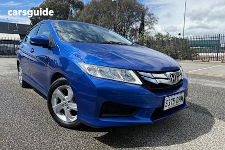 Blue 2015 Honda City Sedan Vti