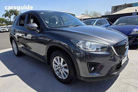 Grey 2014 Mazda CX-5 SUV MAXX SPORT F