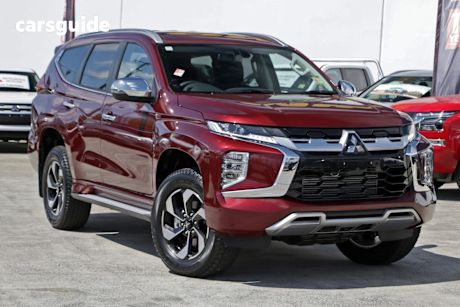 Red 2024 Mitsubishi Pajero Sport SUV GLS 4X4