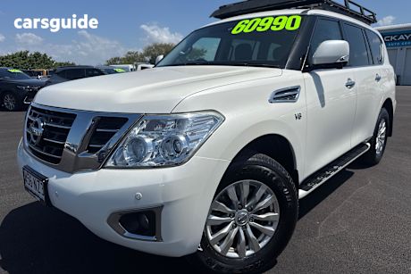 White 2018 Nissan Patrol SUV TI 4X4