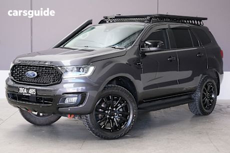 Grey 2021 Ford Everest SUV SPORT 4X4