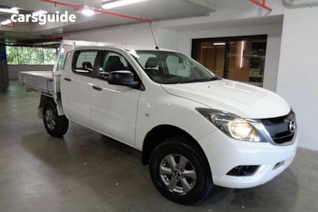 White 2017 Mazda BT-50 Dual Cab Utility Xt (4X2)