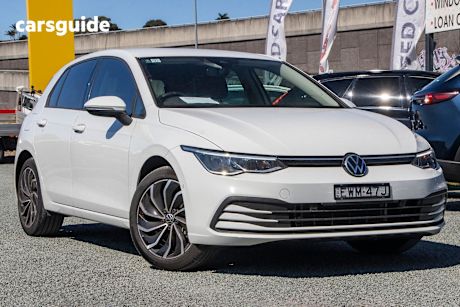 White 2022 Volkswagen Golf Hatch 110TSI LIFE F