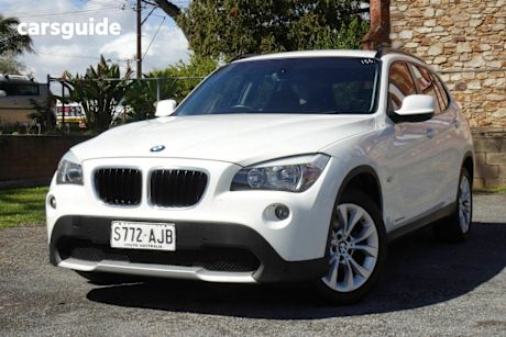 White 2010 BMW X1 Wagon Sdrive 20D