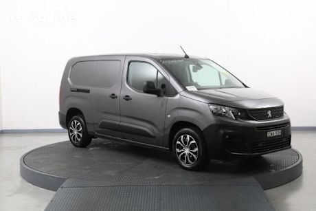 Grey 2021 Peugeot Partner Van Lwb