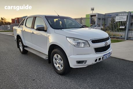 White 2015 Holden Colorado Crew Cab Pickup Ltz (4X4)