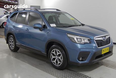 Blue 2018 Subaru Forester Wagon 2.5I-L (Awd)