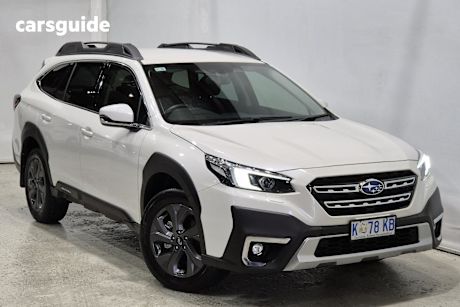 White 2022 Subaru Outback SUV AWD 4WD