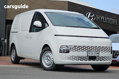 White 2025 Hyundai Staria Load Commercial F
