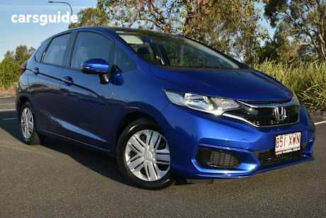 Blue 2017 Honda Jazz Hatch VTI F