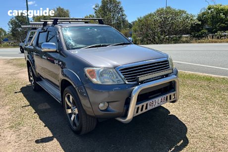 Grey 2006 Toyota Hilux Dual Cab Pick-up Sr5 (4X4)