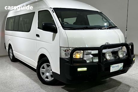 White 2017 Toyota HiAce OtherCar COMMUTER R