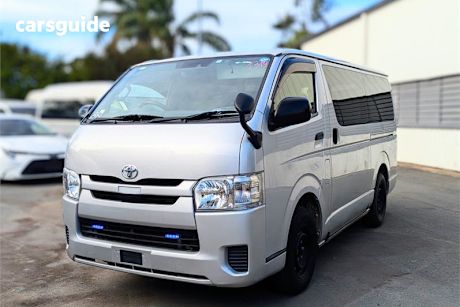 Silver 2018 Toyota HiAce Commercial LWB DX
