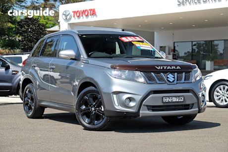 Grey 2018 Suzuki Vitara SUV S TURBO F
