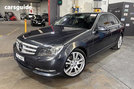 Grey 2013 Mercedes-Benz C250 Sedan Avantgarde Be