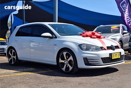 White 2014 Volkswagen Golf Hatch GTI F
