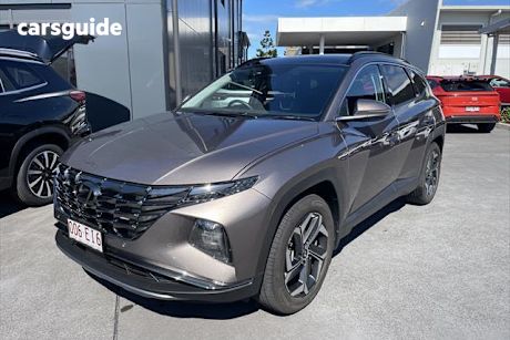 Gold 2022 Hyundai Tucson Wagon Highlander (Fwd)