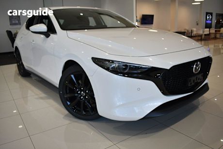 White 2025 Mazda 3 Hatchback G25 Astina