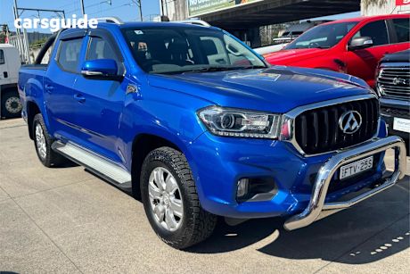 Blue 2018 LDV T60 Ute Tray PRO 4X4
