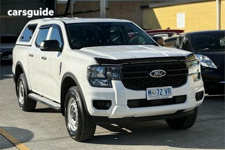 White 2023 Ford Ranger Ute Tray XL 4X4