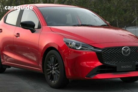 Red 2025 Mazda Mazda2 Hatchback G15 Evolve