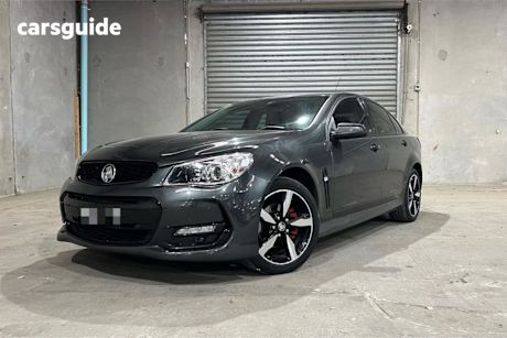 Grey 2017 Holden Commodore Sedan SV6 R
