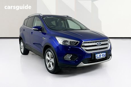 Blue 2017 Ford Escape Wagon Trend (Fwd)
