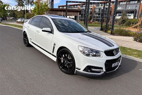 White 2013 Holden Commodore Sedan Ss-V Redline