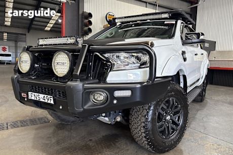 White 2018 Ford Ranger Dual Cab Utility Fx4 Special Edition (5 Yr)