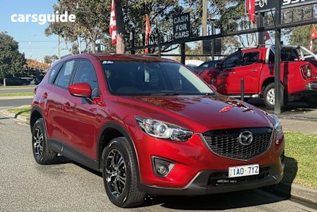 Red 2013 Mazda CX-5 Wagon Maxx Sport (4X4)