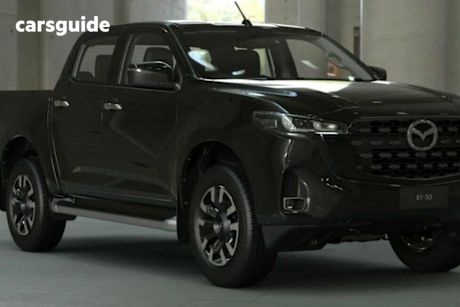 Black 2025 Mazda BT-50 Dual Cab Pick-up Xtr (4X4)