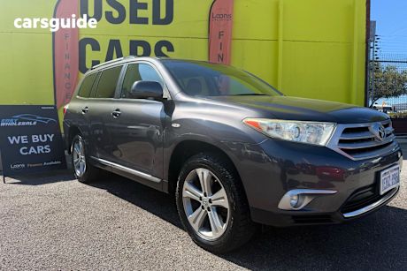 Grey 2013 Toyota Kluger SUV KX-S F