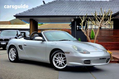 Silver 2004 Porsche Boxster Convertible R