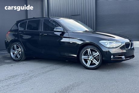 Black 2013 BMW 118I Hatchback