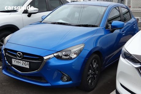 Blue 2015 Mazda Mazda2 Hatch GENKI F