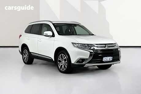 White 2018 Mitsubishi Outlander Wagon Ls 7 Seat (Awd)